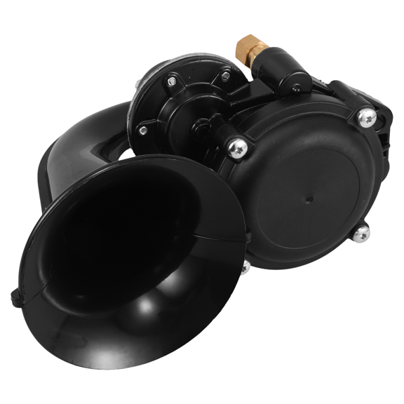 MLINS Auto Horn Electric Car Horn Loud Dual Tone Waterproof Electric Snail Horn Kit Universal for Any Vehicles
