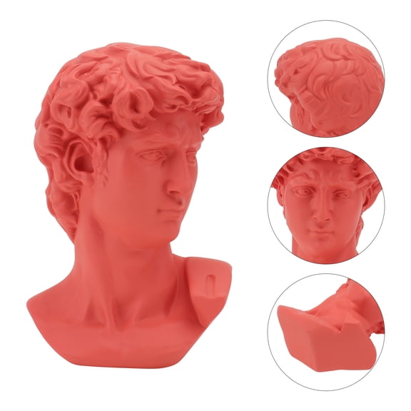 MLINS Avatar Ornaments David Sculpture Ornament 15x10cm Red