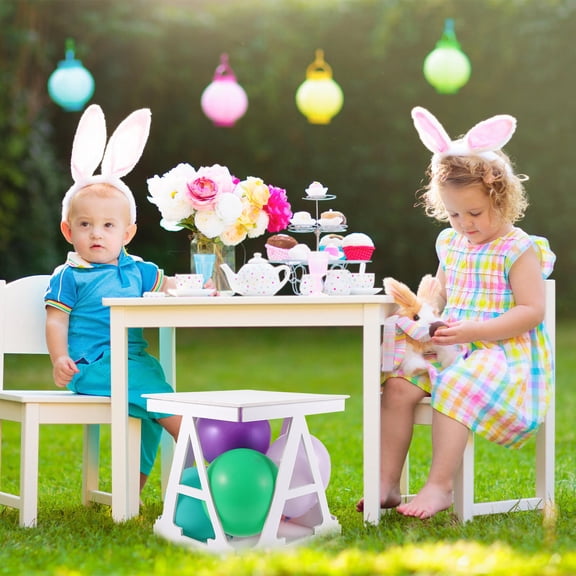 MLINS Balloon Box Square Blocks Balloon Box for Wedding Birthday Party  Baby Shower (A)