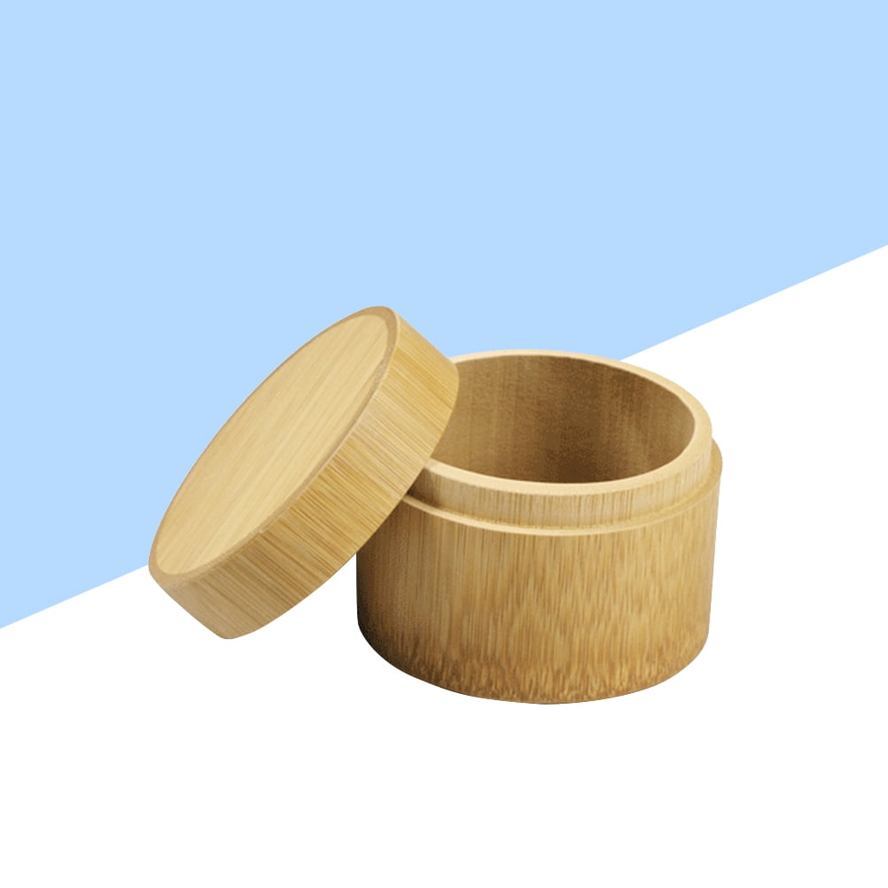 MLINS Bamboo Tea Storage Box with Airtight Bamboo Lid for Preserving ...