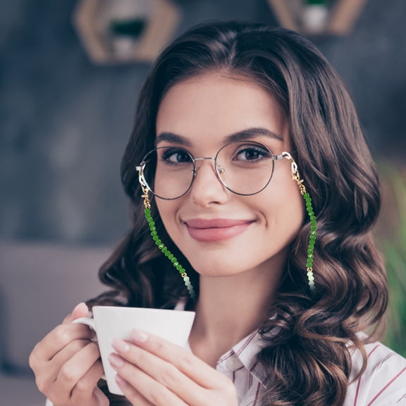 MLINS Beaded Eyeglasses Chain Eye Glasses Holders Strap Around Neck Sunglasses Strap Eyeglasses Lanyards Anti-Lost Glasses Ropes For Men Women