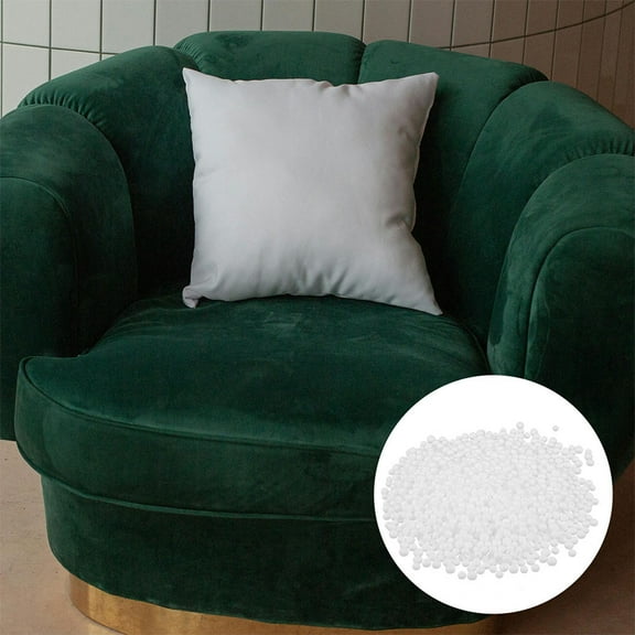 HEALEEP Foam Particles White 1 Bag Bean Bag Filling Foams