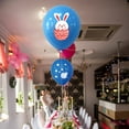 thumbnail image 1 of MLINS Beautiful Blue Latex Party Balloons for Easter Celebration Decor Set with Banners and Ribbons, 1 of 8