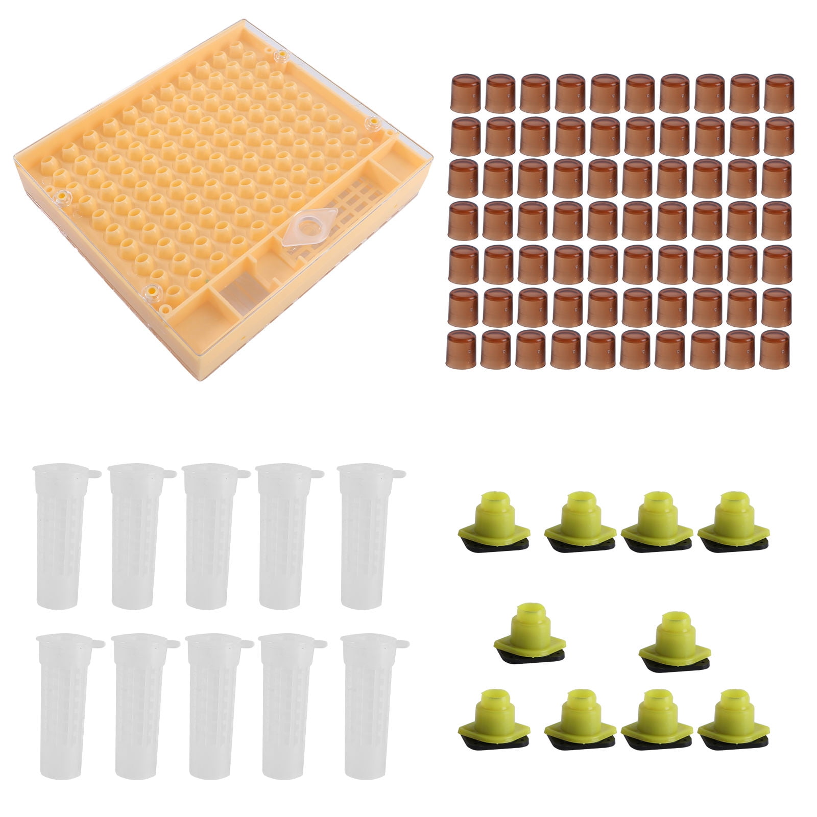 MLINS Beekeeping Supplies Queen Rearing Kit Honey Gate Valve for Hive ...