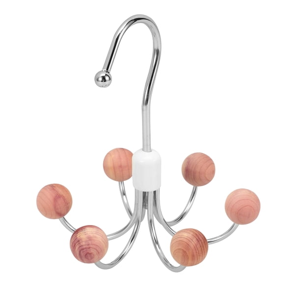DINHEAROM Assorted Color Swivel Belt Hanger 360 Rotation Rotating Hook for Closet and Home Use