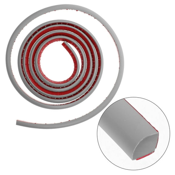 MLINS Bendable pvc Edge Trim Self Adhesive Quarter Round Molding For Floor Stairs Corners Bathtub Bendable Molding Trim 3 Meters