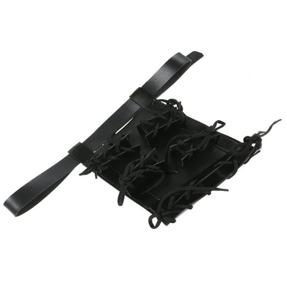 DINHEAROM Sword Belt Holder Metal Ergonomic Design 1Set 10.4x6.5x0.4In