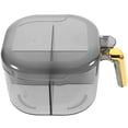 thumbnail image 1 of MLINS Black PET and PP Condiment Container with Special Shape for Kitchen Decor 6.5x4.2 Inches, 1 of 8