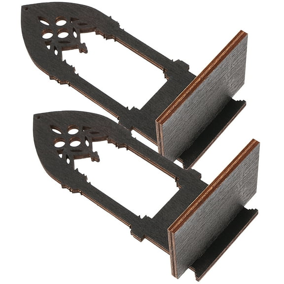 Milisten candle stand Candle Holder Black Decorative Family Members Pub 1 Pair