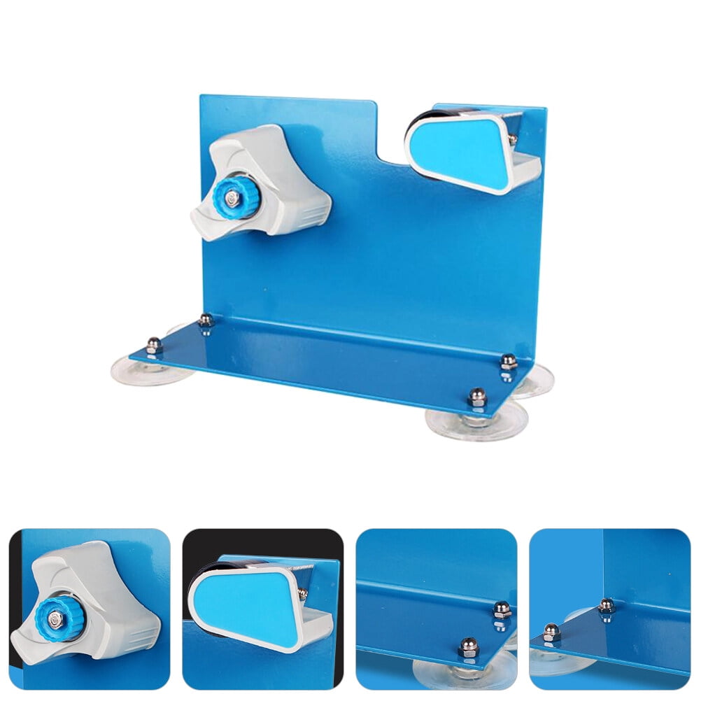 YUYUETIME Tape Desk Dispenser Desktop Tape Cutter Blue Plastic 1Pack