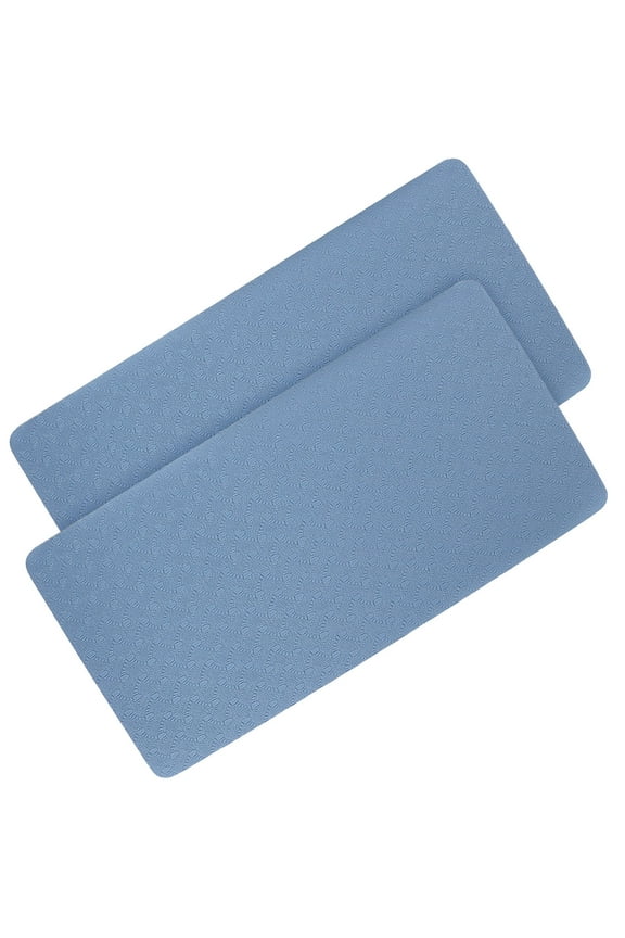 Blue Nonskid Yoga Cushion for Sports Made of Durable TPE Material Perfect for Home