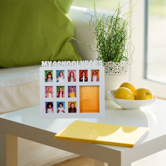 FONWILYO Stylish Blue Picture Frame Ideal for School Photo Display and Home Decor