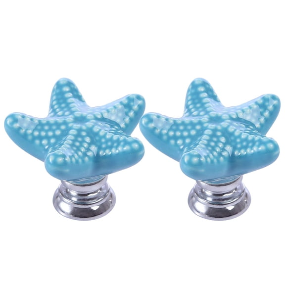 MLINS and Zinc Alloy Drawer Knobs with Screws, 2-Pack Decorative Cabinet Pulls for Home