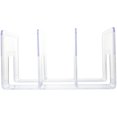 thumbnail image 1 of MLINS  Book Rack Floating Shelves Storage Clear Shelf Desk Organizer Stand Student Office, 1 of 8