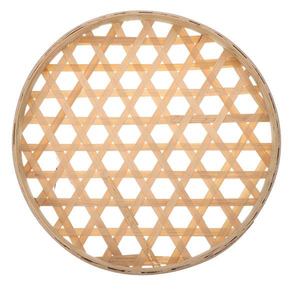 FELTECHELECTR Chinese Bamboo Sieve Basket for Home Use with Multipurpose Natural Material