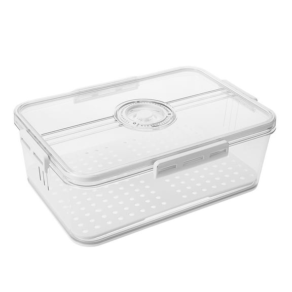 MLINS Bread Container Time Recording Bread Box Airtight Bread Box Reusable Plastic Bread Organizer