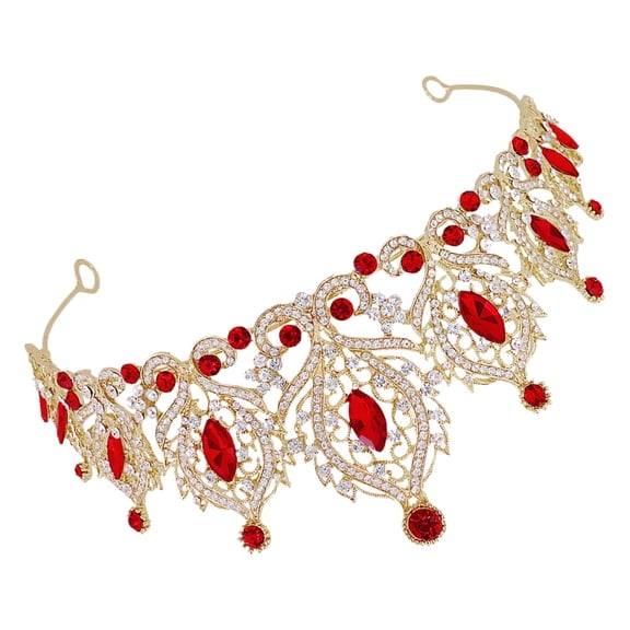 MLINS Bridal Headpieces for Party Crown Hair Accessory Bride