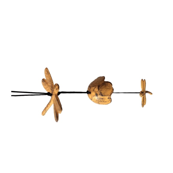 MLINS Brown Retro Wind Chimes Car Decoration Hanging Bell