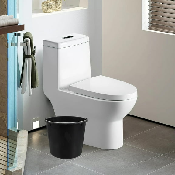 MLINS Bucket with Handle Kitchen Compost Bin Replacement Inner Multi-Functional Trash Can Inner Bucket for Home Office Outdoor