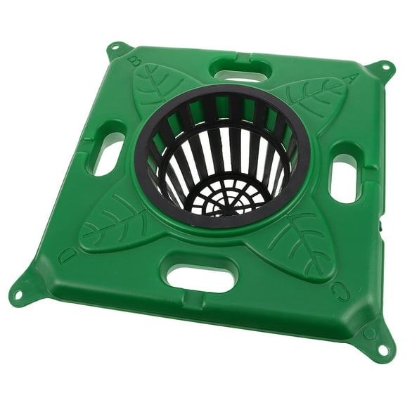 MLINS Buoyant Aquaponics Floating Planter for Pond and Water Garden Floating Flower Bed Plant Container Basket for Aquatic Plants