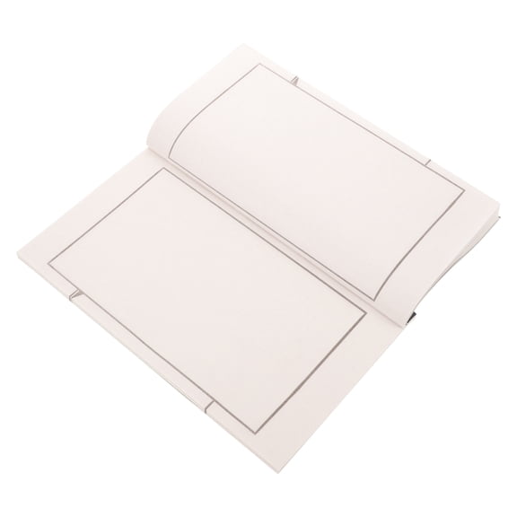 MLINS Calligraphy Art Paper for Writing Use with Moderate Ink Inhibition 1 Book Blank Multi Color 8.5 x 11 Inches