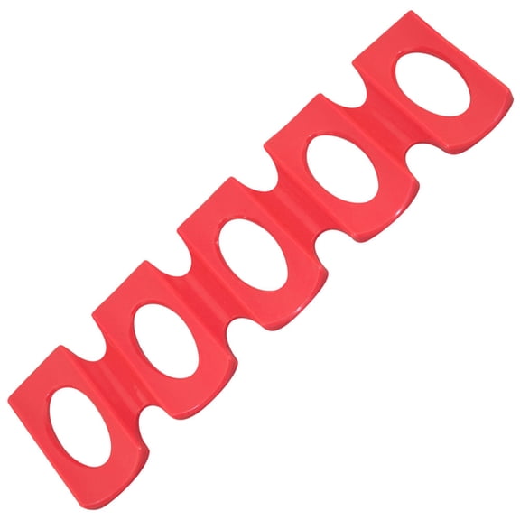 PTOOTP Red Silicone Can Storage Pad for Beverage Cans, Stackable, Non- , Dishwasher Safe Drink Holder Organizer