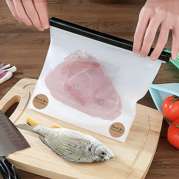 MLINS Candy Bag Stickers Round Label Food Labels Paper Envelope Seals