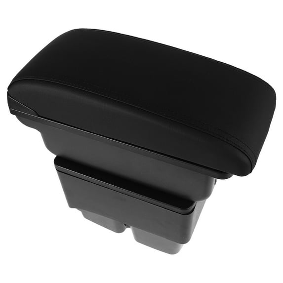 DINHEAROM Car Center Console Organizer Black For Car Owners 1Pcs 12.2X5.9X5.1In