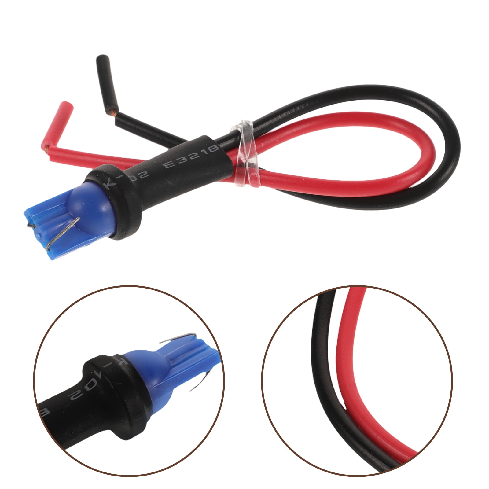 MLINS Car Headlight Wiring Harness Socket Replacement 1 Set Car Light