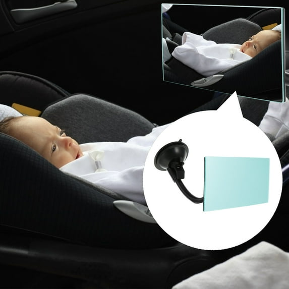 MLINS Car Mirror for Baby Rear Facing Safety Convex Rearview Child