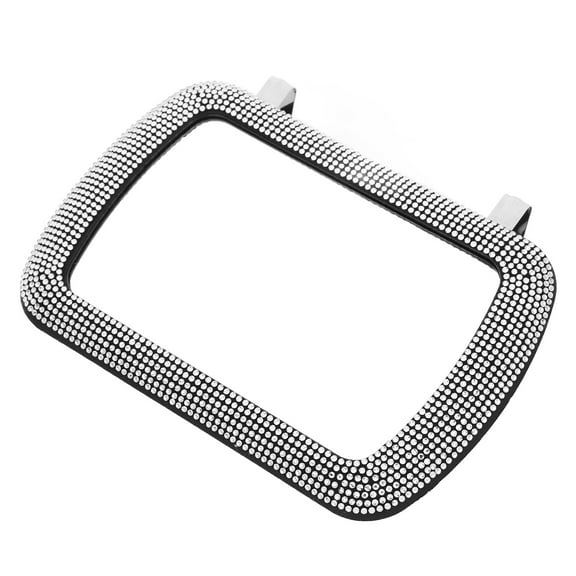MLINS Car Visor Vanity Mirror Rhinestone Visor Makeup Mirror Clip On Visor Mirror