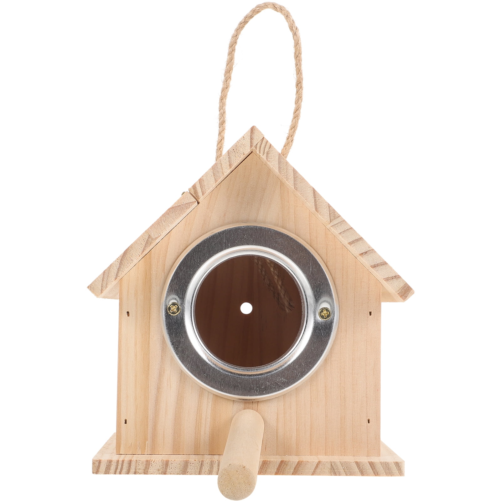 Picture of MLINS Cedar Bird House Bath for Cage Parakeet Terrarium - Walmart.com