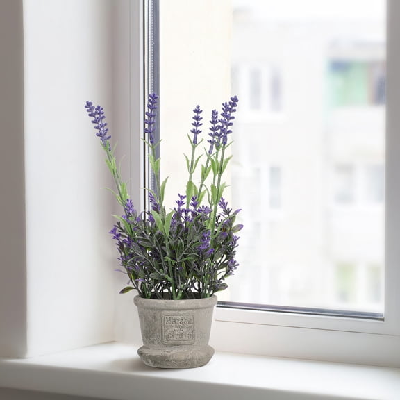 MLINS  Centerpieces Home Decor Artificial Lavender Lifelike Plant Simulated