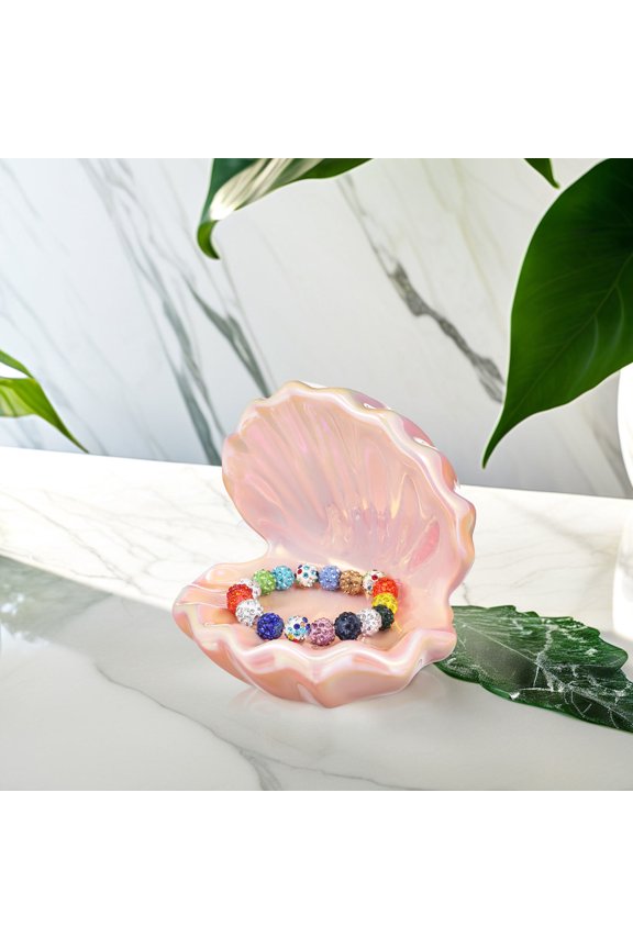 Aesthetic Ceramic Trinket Tray Pink 1 Set Coastal Aesthetic