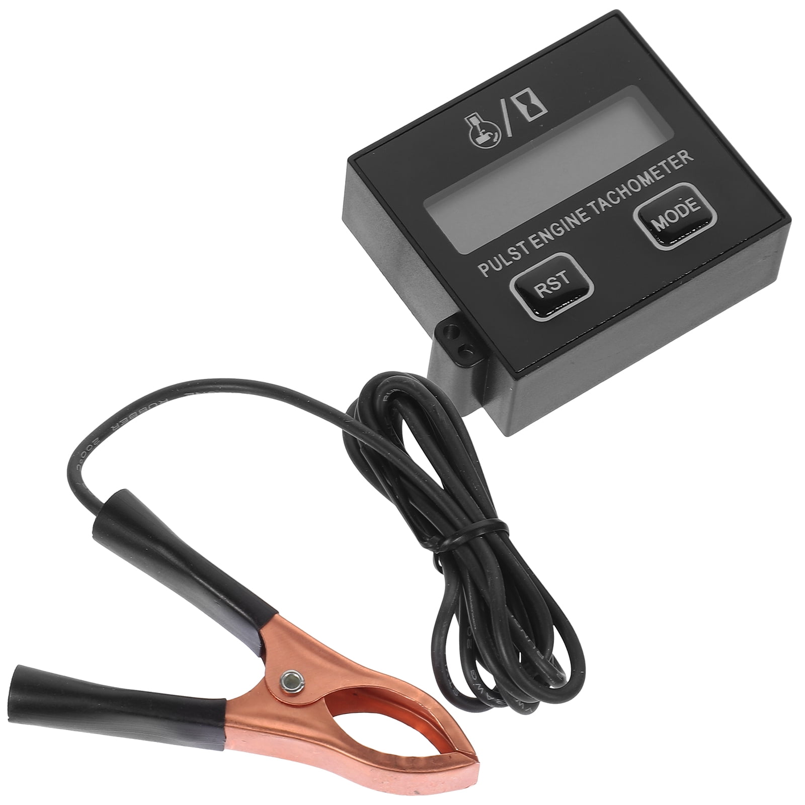 MLINS Chainsaw Tachometer Digital Display Pulse Speedometer Motorcycle Pulse Speedometer