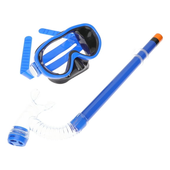 MLINS Children's Snorkeling Suit Blue Fins Underwater Gear