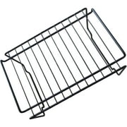KONTONTY Kitchen Counter Organizers Wire Rack Spice Holder for Countertop Storage in Black
