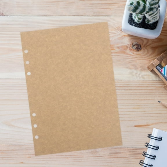 MLINS Chocolate A5 Planner Inserts with Artistic Design for Efficient Planning and Versatile Use 45 Sheets