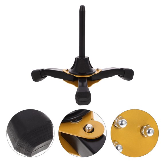MLINS Clarinet Stand Portable Oboe Holder Folding Tripod Foldable