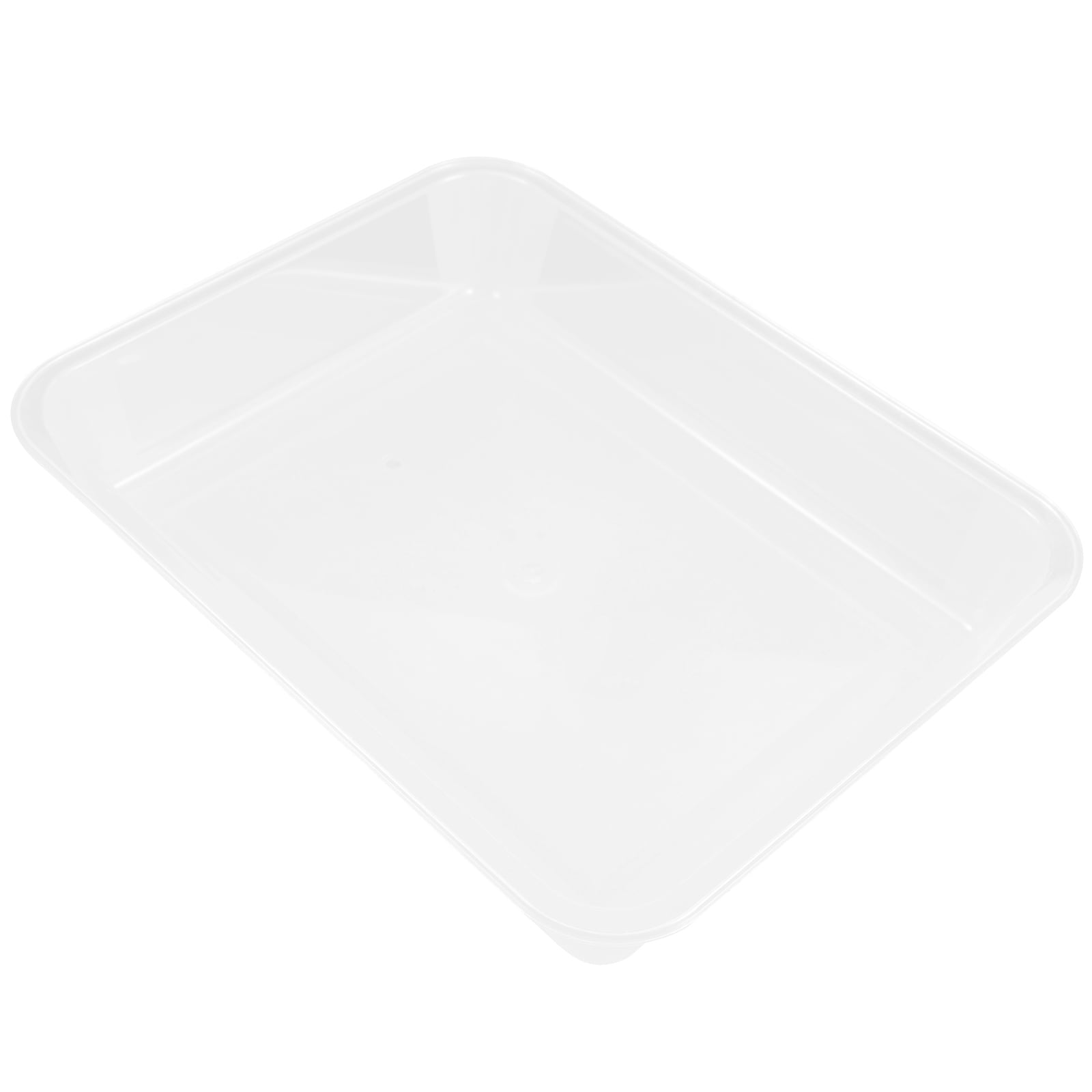 Jay Companies Indigo Blue Acrylic Tray & Clear Dishes With Lids