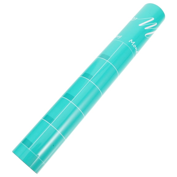 MLINS Clear Board for Fridge Plastic Magnetic Dry Erase Shopping List Pad Green