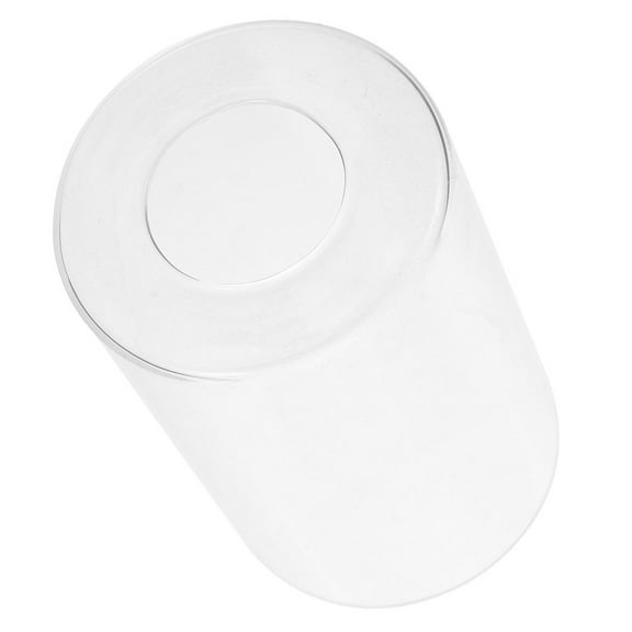 MLINS Clear Glass Replacement Shade High Transmittance Cylinder Glass Lampshade Covers For Vanity Lighting Fixtures Table Lamp Floor Lamp