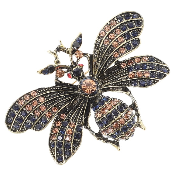 MLINS  Clothes Hat Lapel Pin Insect Brooch Men and Women