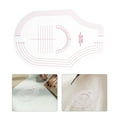 thumbnail image 1 of MLINS Clothing Proofing Ruler Collar Tracing Ruler Clothing Marking Ruler Patchwork Ruler, 1 of 8