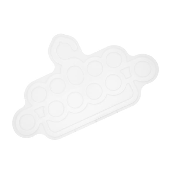 MLINS Hanger Mold Soap Molds Jewelry Making Silicon Cups Moldable Baby White