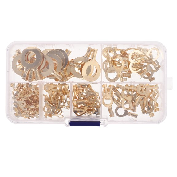 MLINS  Cold-pressed Terminals Adjustable Pets Kit Voltage Ring Golden