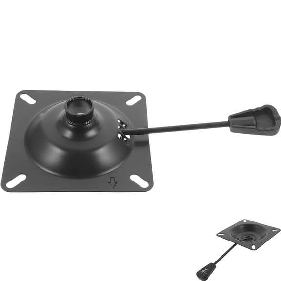 MLINS  Convenient Chair Swivel Part Step Stool Bar Table and Stools Black