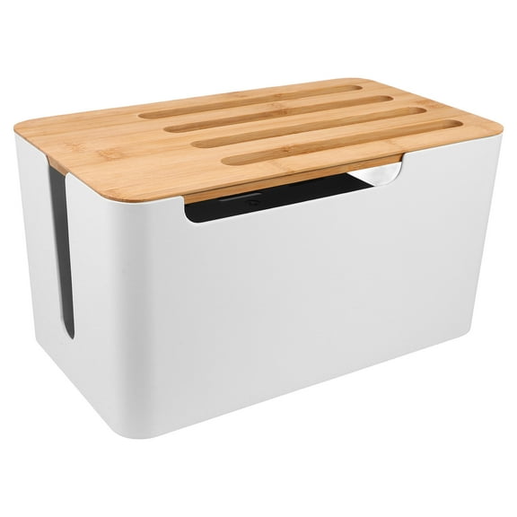 MLINS Cord Organizer for Kitchen Appliances Storage Office Baby White