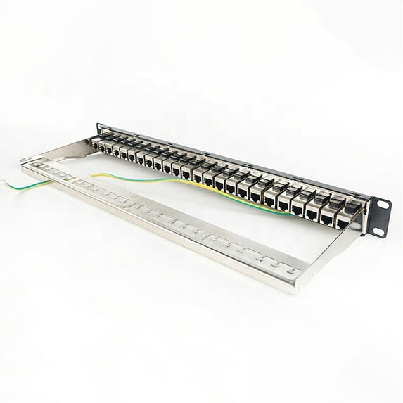 MLINS Coupler Patch Panel 19 inch Cable Management Module Rack Mount