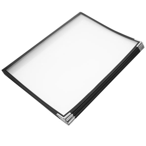 MLINS Cover Menu Folder Portable Menu Holder 31.60X21.60X1.50CM